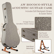 Yescom Acoustic Guitar Case (Stand & Straps Optional Add-on) Image