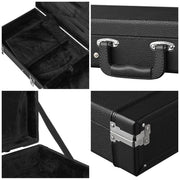 Yescom Lockable Universal Electric Guitar Hard-Shell Case 41"x14" Wooden Image