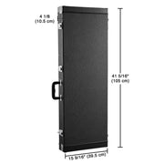 Yescom Lockable Universal Electric Guitar Hard-Shell Case 41