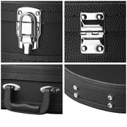 Yescom Lockable Electric Guitar Hard-Shell Case Les Paul Style Wood Image
