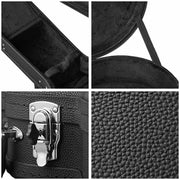 Yescom Lockable Electric Guitar Hard-Shell Case Les Paul Style Wood Image