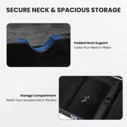 Yescom Lockable Universal Electric Bass Guitar Hard-Shell Case 48x15 in Image