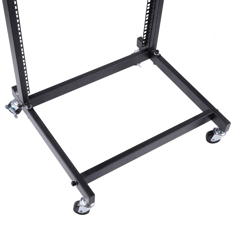 Yescom 19in 12U Space Rolling Audio Mixer Stand Cart Rack Mount – yescomusa