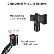 Yescom Microphone Boom Stand and Adjustable Tripod Image