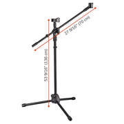 Yescom Microphone Boom Stand and Adjustable Tripod Image