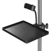Yescom Flat Tray Holds 9/16" to 1 3/4" Poles with Phone Holder