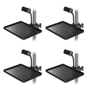 Yescom Flat Tray Holds 9/16" to 1 3/4" Poles with Phone Holder, 4ct Image