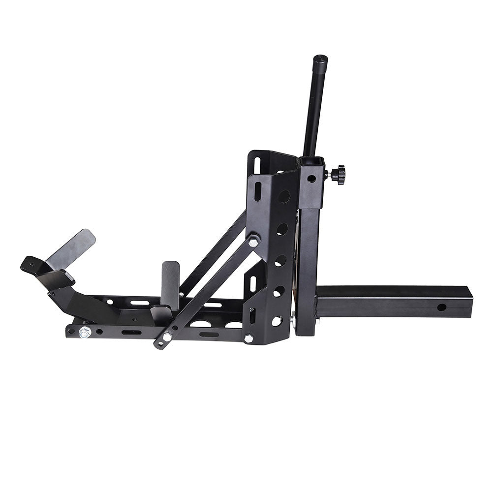Yescom 800lbs Motorcycle Trailer Hitch Carrier & 2" Tow Receiver Image
