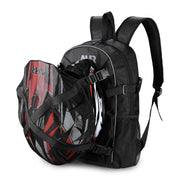 Yescom Motorcycle Backpack with Large Capacity Helmet Baseball Storage Image