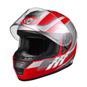 Yescom RUN-F3 DOT Motorcycle Helmet Full Face Red Image