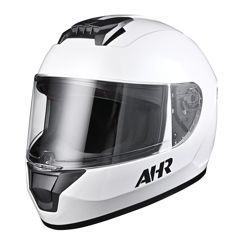 Yescom RUN-F3 DOT Motorcycle Helmet Full White, XXL(63-64cm) Image