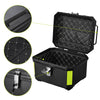 Yescom Motorcycle Trunk Box with Backrest Scooter Tour Pack