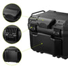 Yescom Motorcycle Trunk Box with Backrest Scooter Tour Pack