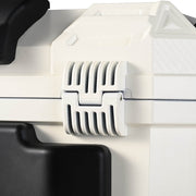 Yescom White Motorcycle Trunk Box with Backrest Scooter Tour Pack Image