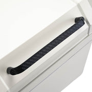 Yescom White Motorcycle Trunk Box with Backrest Scooter Tour Pack Image