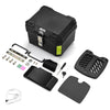 Yescom Motorcycle Truck Box with Backrest Scooter Tour Pack