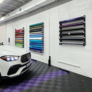 Yescom Vinyl Roll Holder Storage Rack Wall Mount Image