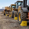 Yescom Wheel Chocks 2ct. for 50in. Tire, 99.2 Tons GVWR, Polyurethane
