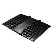 Yescom ADA Cable Ramp Rubber Speed Bump 5-Channel for 1 3/8" Cables Image