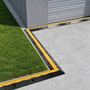 Yescom 1-Channel Cable Ramp Protector 90° Left/Right Turn Corner for 2" Cables Image