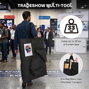 Yescom Padded Carry Bag for Prize Wheel & Prize Drop Board up to 36in. Image