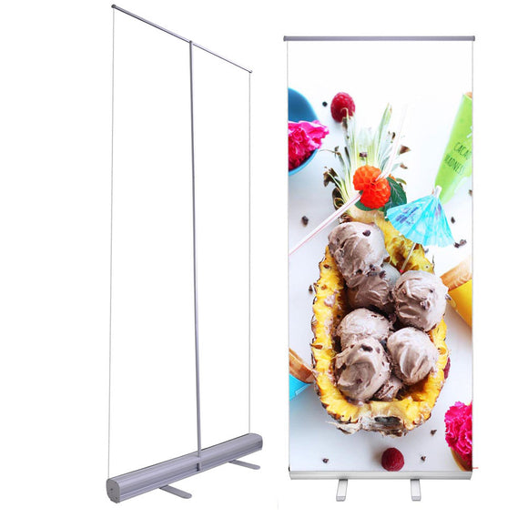 Yescom Aluminum Trade Show Retractable Banner Stand 33