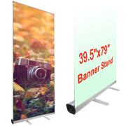 Yescom Aluminum Trade Show Retractable Banner Stand 39.5" x 79" Image