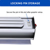 Yescom Illuminated Retractable Banner Stand Kit 33 x 79 in