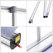 Yescom Illuminated Retractable Banner Stand Kit 33 x 79 in Image