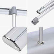 Yescom 33 x 79 in Aluminum Trade Show Retractable Banner Stands 5ct. Image