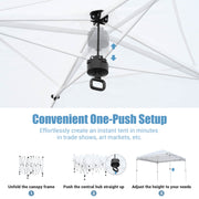 Yescom 10x10 Pop Up Canopy Tent with Bag, Optional Sidewalls Image