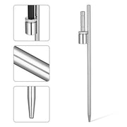 Yescom Teardrop Flag Pole Kit - 10 Sets, Base Type Options Image