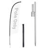 Yescom Feather Flag Pole Kit - 10 Sets, Base Type Options