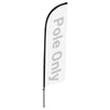 Yescom Feather Flag Pole Kit - 10 Sets, Base Type Options
