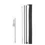 Yescom Feather Flag Pole Kit - 10 Sets, Base Type Options, 8.2ft Pole+Spike Image