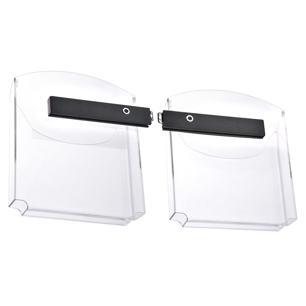 Yescom Letter Size Acrylic Holder for Prize Wheels 2ct/Pack Image