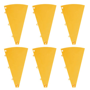 Yellow Plates 6ct/pk