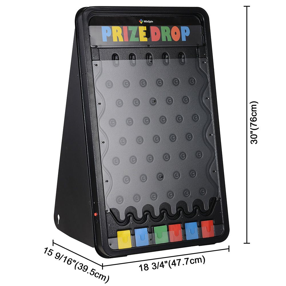 Yescom 30x18 Prize Drop w/ LED Lights Disk Drop Board Plinking Image
