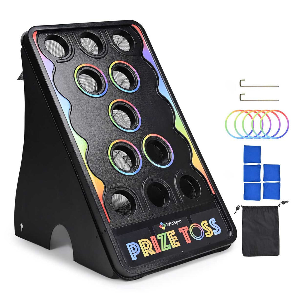 Yescom Outdoor Bag Toss Game with Board & 5 Bean Bags Image