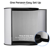Yescom Trade Show Display Podium Table Counter Stand Black Image