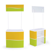 Yescom Portable Trade Show Promotion Table Counter Demo Display Image