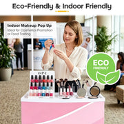 Yescom Portable Trade Show Promotion Table Counter Demo Display Image