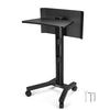 Yescom Podium Standing Desk Classroom Church Lectern on Wheels