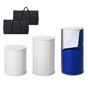 Yescom Trade Show Supplies Custom Round Counter & Podium Kit Image