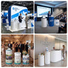 Yescom Trade Show Supplies Custom Round Counter & Podium Kit