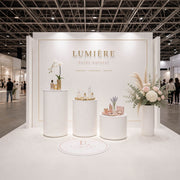 Yescom Trade Show Supplies Custom Round Counter & Podium Kit Image