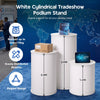 Yescom Trade Show Supplies Custom Round Counter & Podium Kit