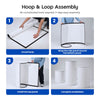 Yescom Trade Show Supplies Custom Round Counter & Podium Kit