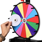 Yescom 12" Tabletop Prize Wheel Color Dry Erase Image