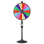 Yescom 24" 14 Slot Floor Stand Color Clicker Dry Erase Prize Wheel, Classic Image